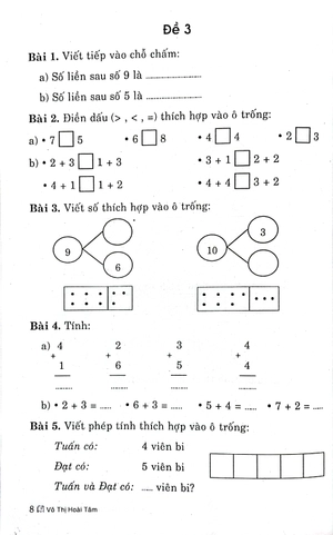 đề luyện tập kiểm tra toán 1 (biên soạn theo chương trình giáo dục phổ thông mới) - Ảnh 7