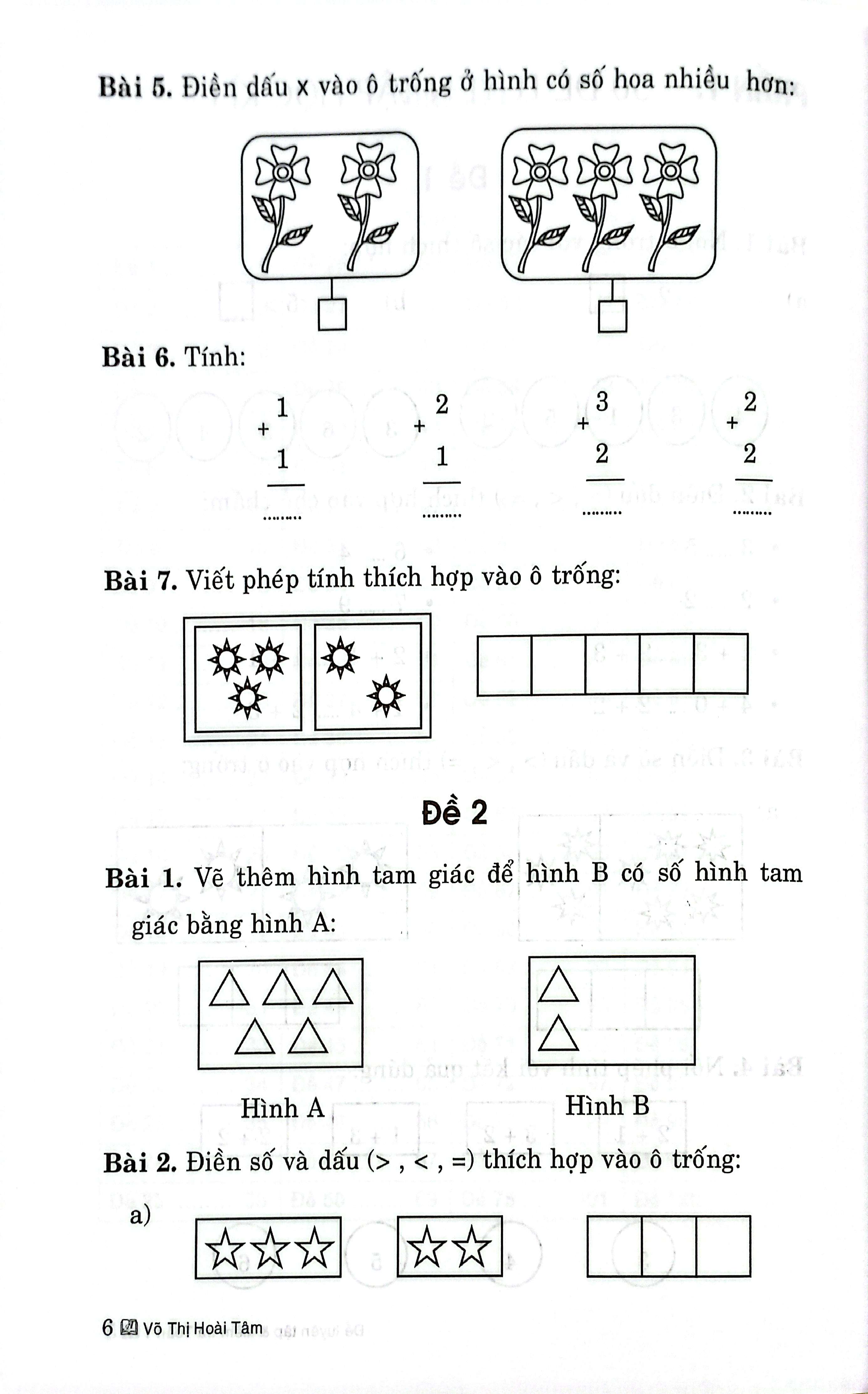 Đề Luyện Tập Và Kiểm Tra Toán 1 - Ảnh 6