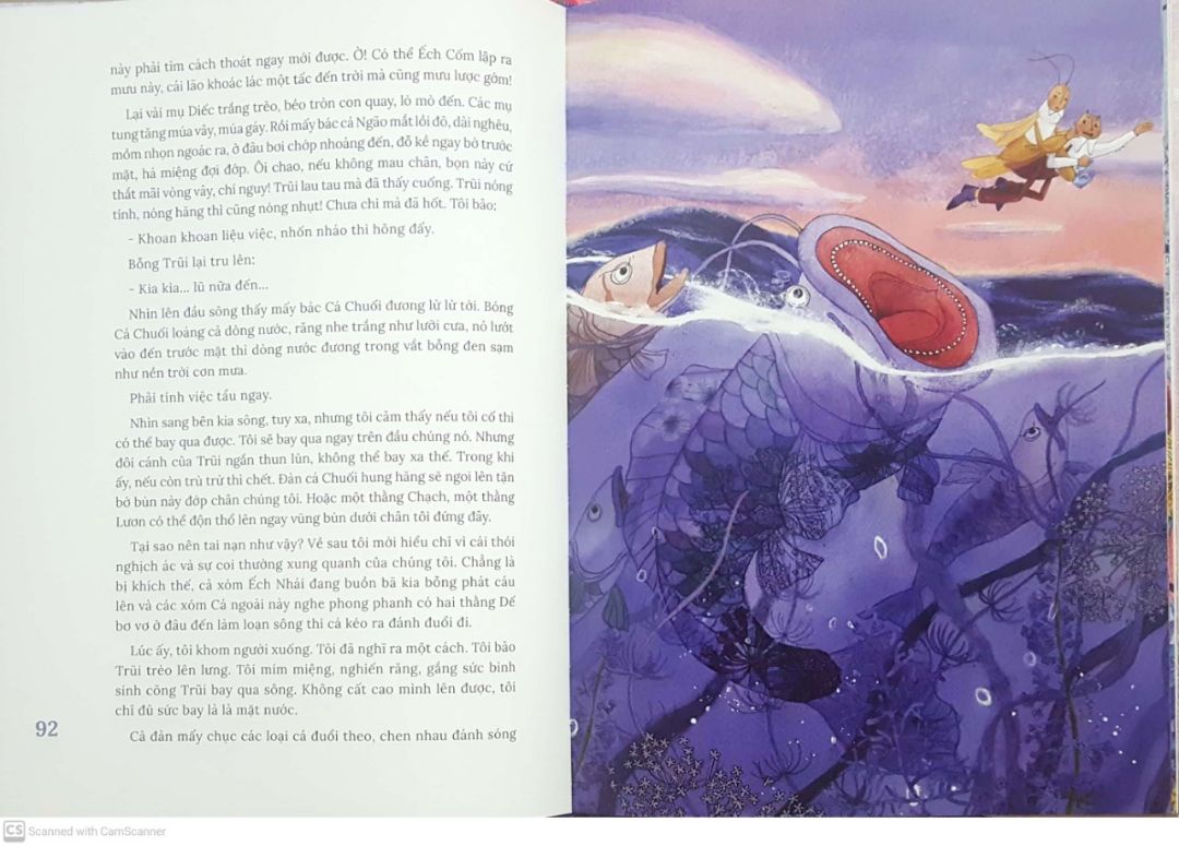 dế mèn phiêu lưu ký - đậu đũa minh họa - Ảnh 6