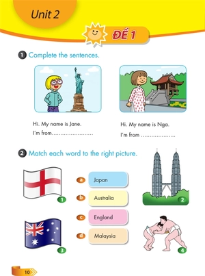 đề ôn luyện và kiểm tra định kỳ - tiếng anh 4 ( theo chương trình tiếng anh tiểu học do bộ giáo dục và đào tạo ban hành) - Ảnh 10