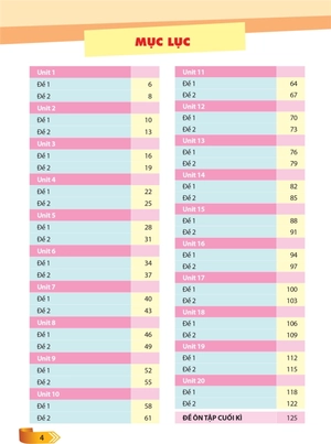 đề ôn luyện và kiểm tra định kỳ - tiếng anh 4 ( theo chương trình tiếng anh tiểu học do bộ giáo dục và đào tạo ban hành) - Ảnh 3