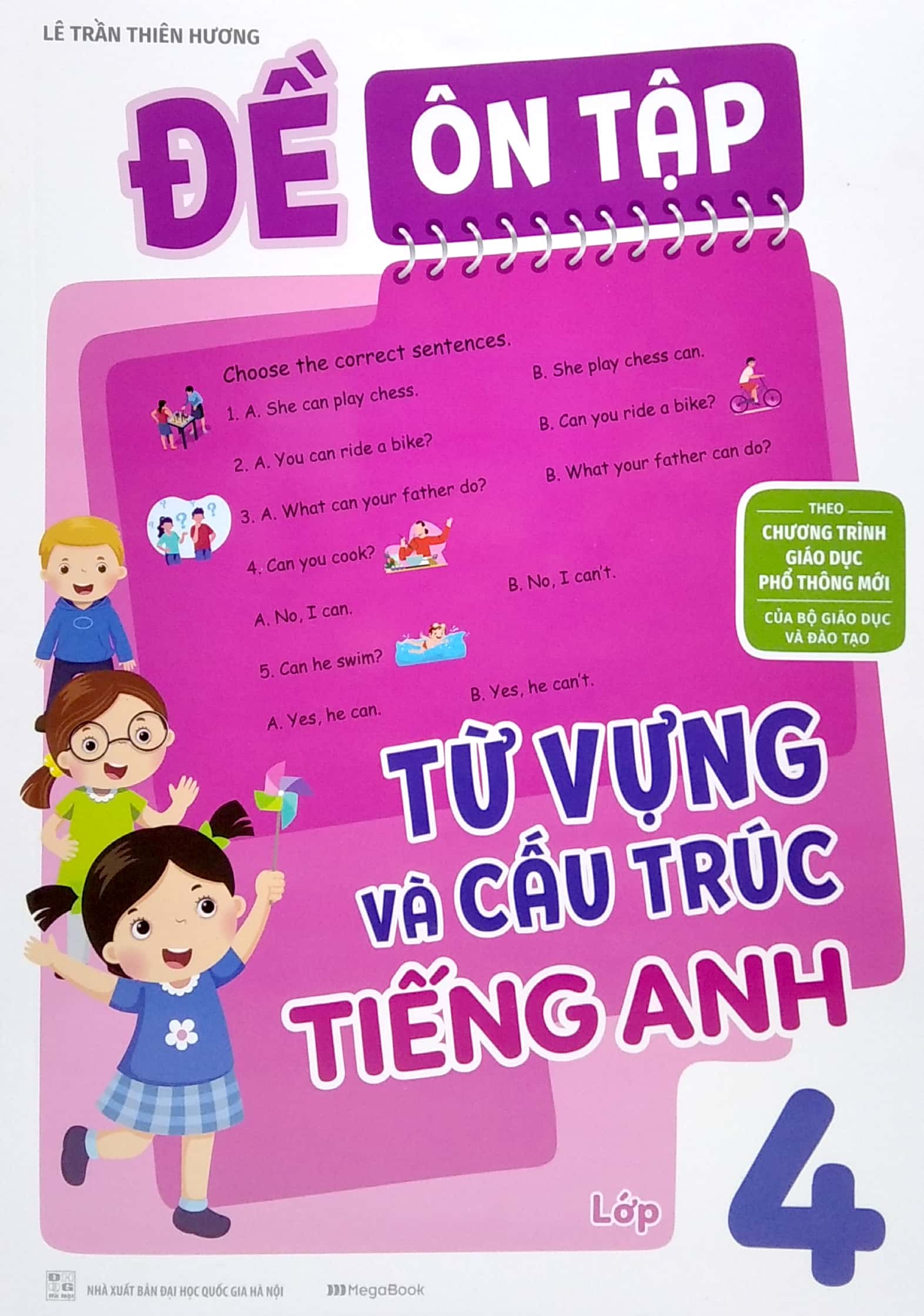 đề ôn tập từ vựng và cấu trúc tiếng anh lớp 4 (theo chương trình giáo dục phổ thông mới) - Ảnh 2