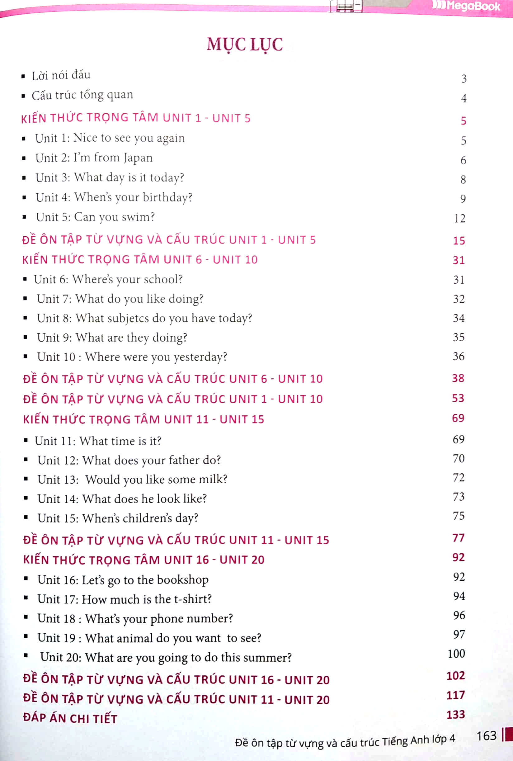 đề ôn tập từ vựng và cấu trúc tiếng anh lớp 4 (theo chương trình giáo dục phổ thông mới) - Ảnh 3