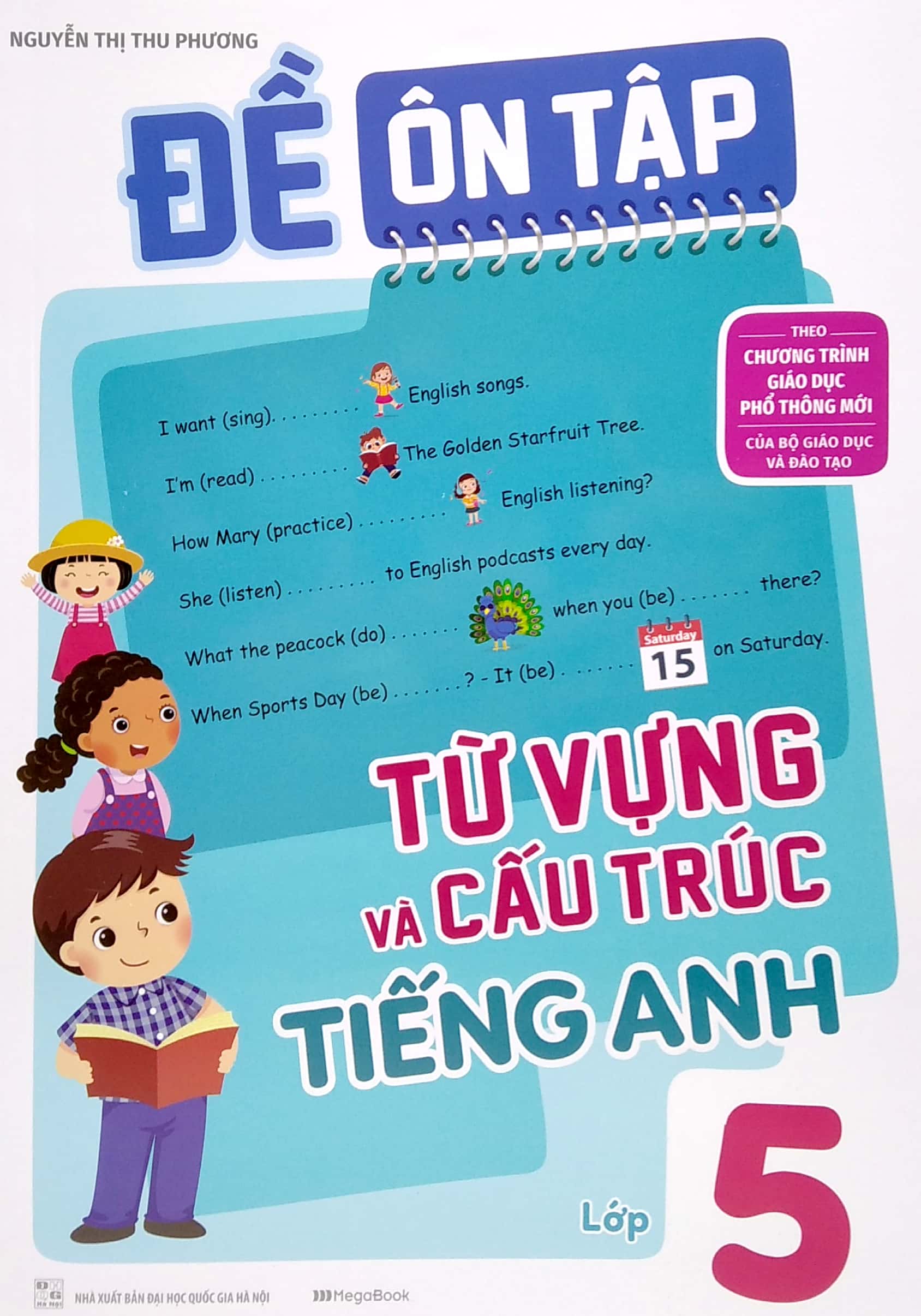 đề ôn tập từ vựng và cấu trúc tiếng anh lớp 5 (theo chương trình giáo dục phổ thông mới) - Ảnh 2