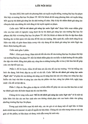 đề ôn thi đánh giá năng lực môn ngữ văn (dành cho kỳ thi đánh giá năng lực) - Ảnh 3