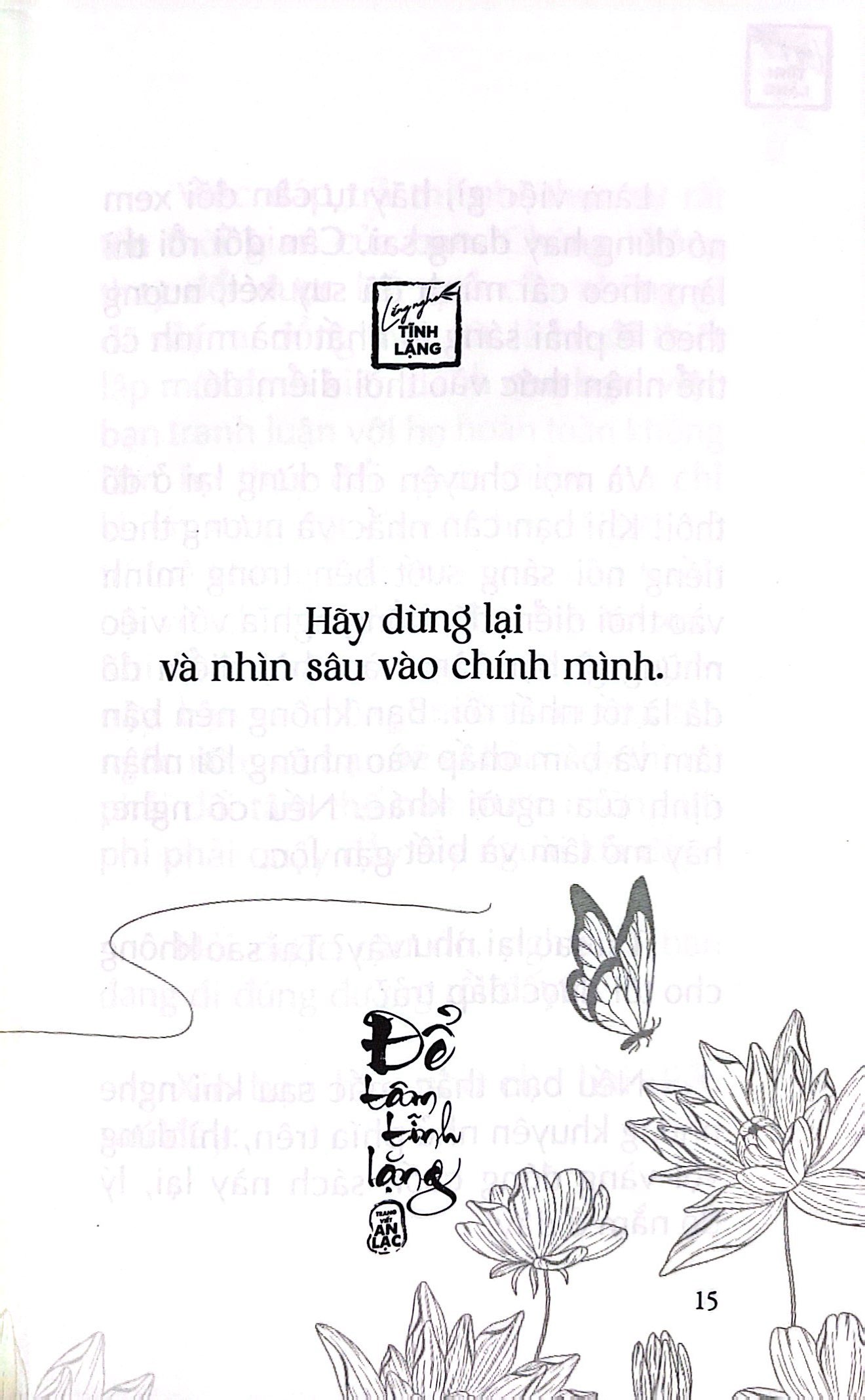 để tâm tĩnh lặng - Ảnh 7