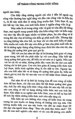 để thành công trong cuộc sống (2016) - thư gửi con trai của cha - Ảnh 6