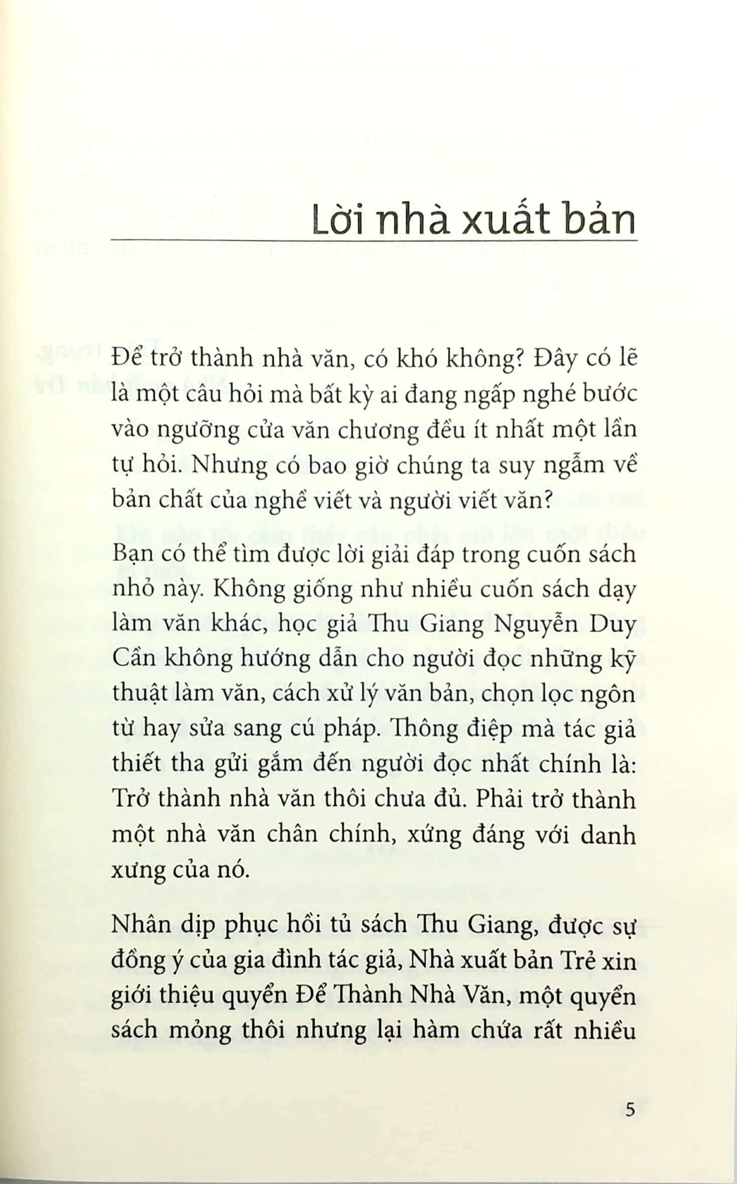 để thành nhà văn (tái bản 2021) - Ảnh 3