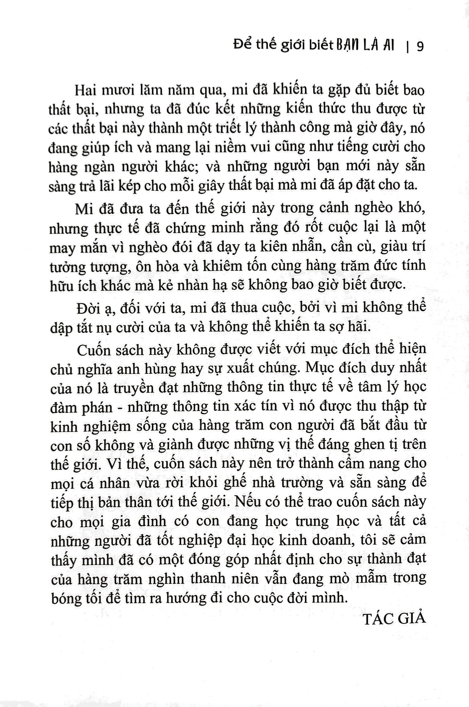 để thế giới biết bạn là ai - how to sell our way through life - Ảnh 7