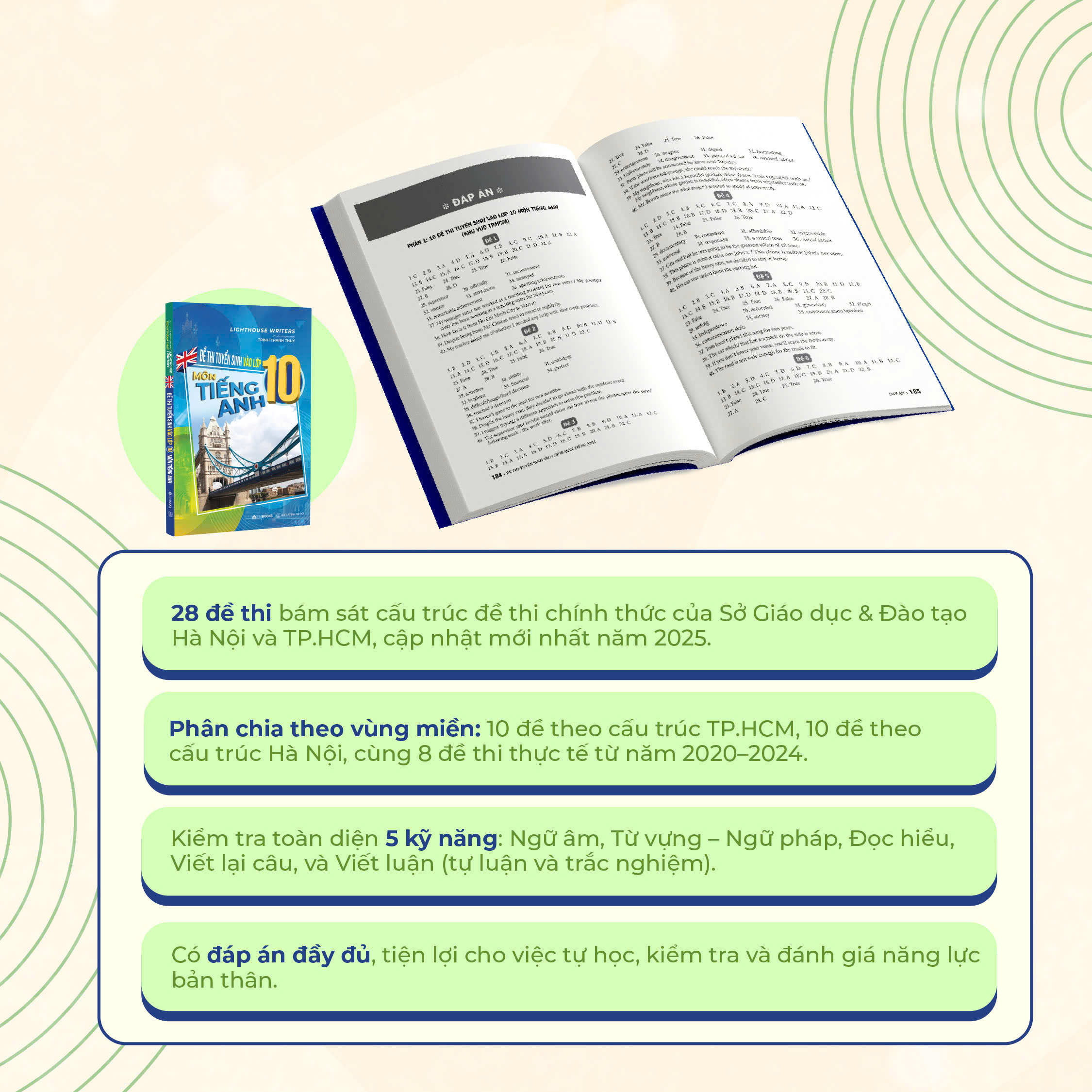 Đề Thi Tuyển Sinh Vào Lớp 10 - Môn Tiếng Anh - Ảnh 7