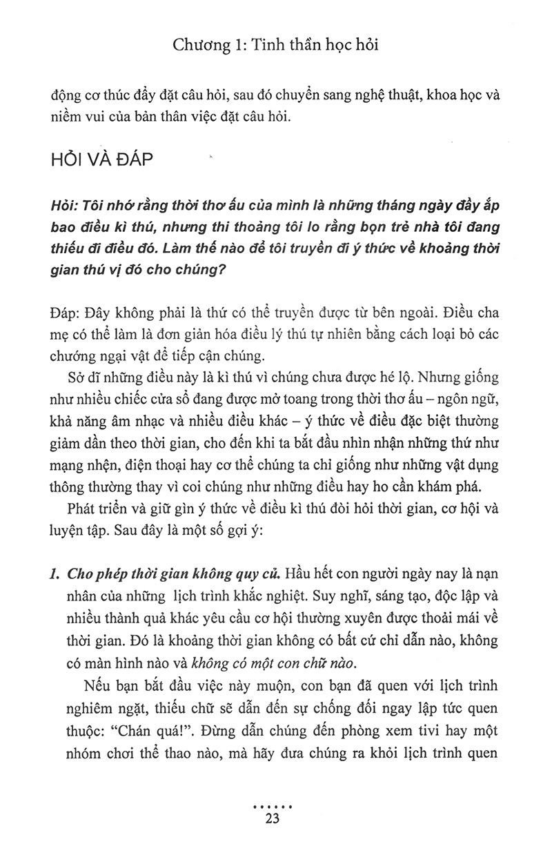 để trẻ tự do suy nghĩ - Ảnh 10