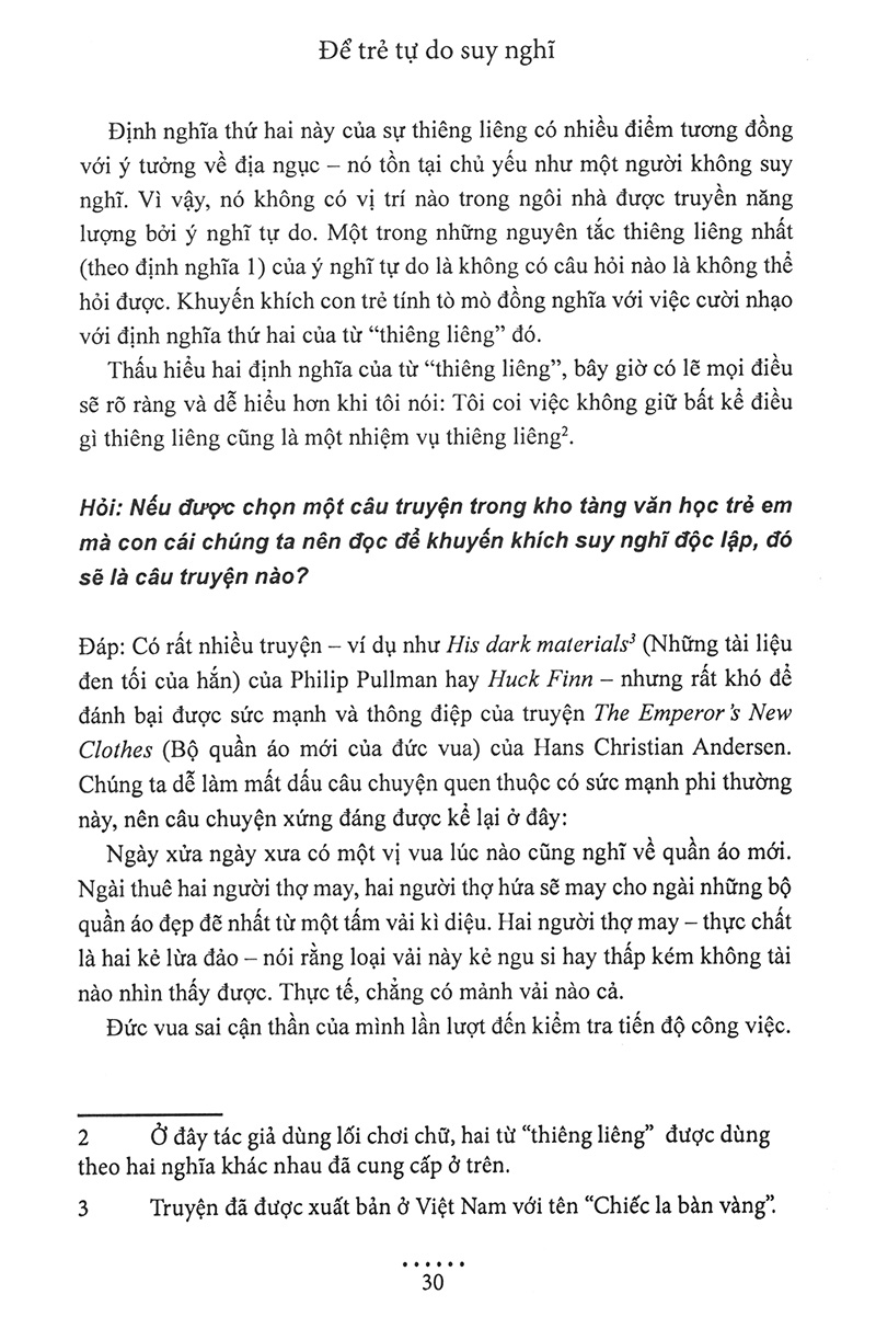 để trẻ tự do suy nghĩ - Ảnh 17