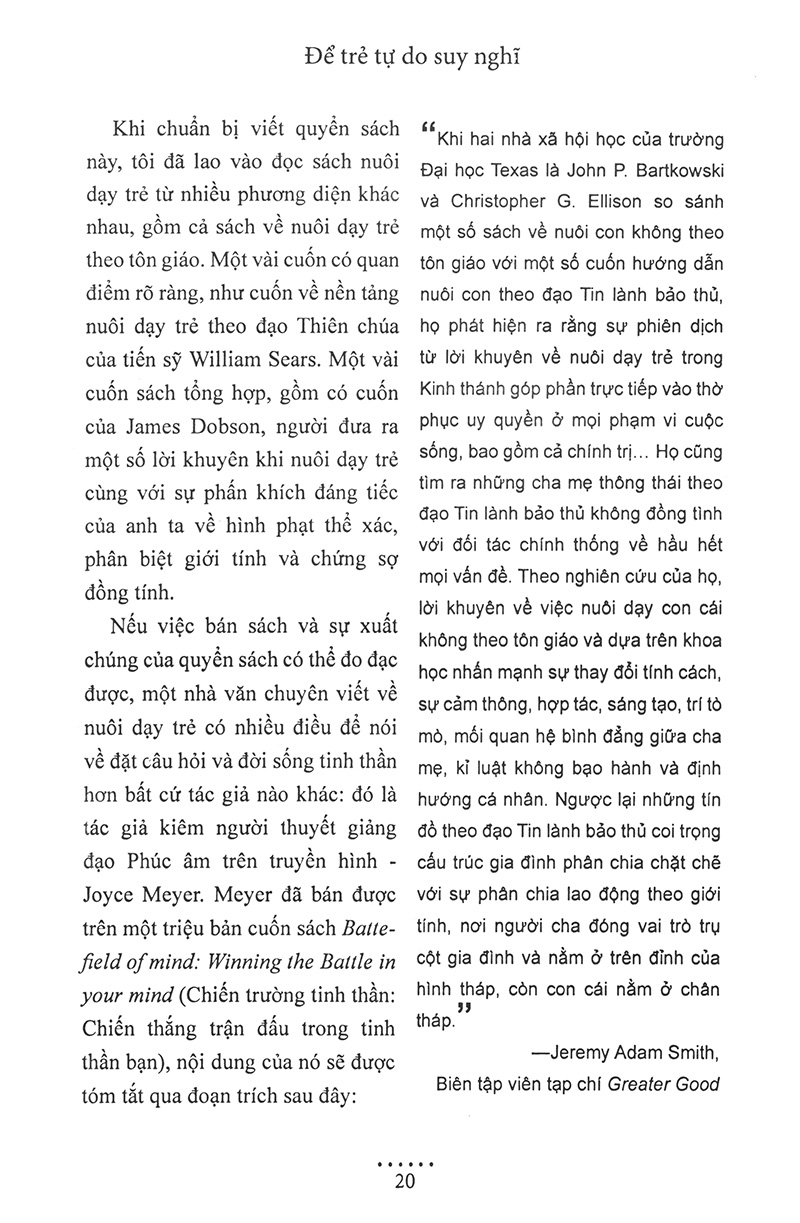 để trẻ tự do suy nghĩ - Ảnh 7