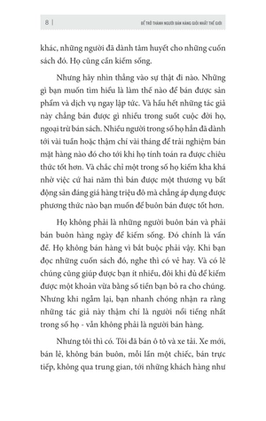 để trở thành người bán hàng giỏi nhất thế giới - Ảnh 8