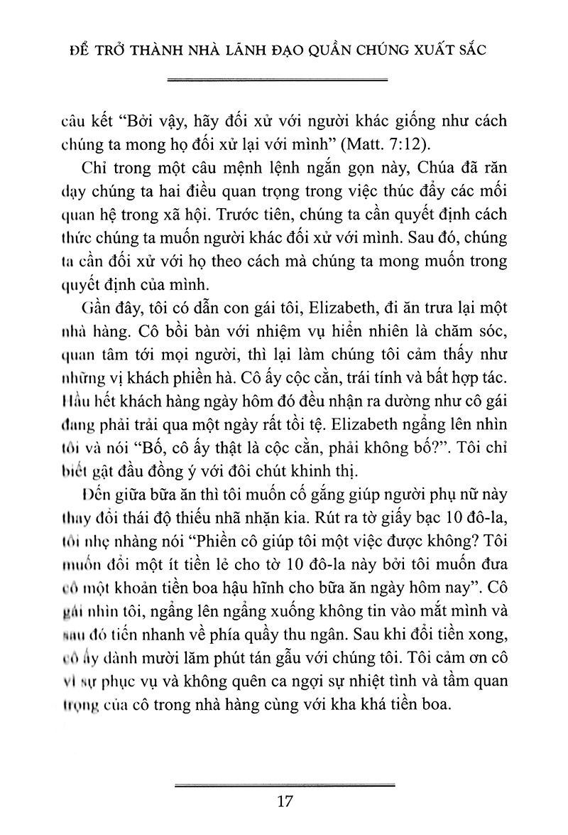 để trở thành nhà lãnh đạo quần chúng xuất sắc - Ảnh 14