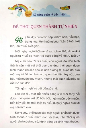 để trưởng thành mạnh mẽ - tạo lập thói quen tốt - Ảnh 5
