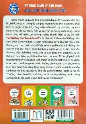 để trưởng thành mạnh mẽ - tạo lập thói quen tốt - Ảnh 6