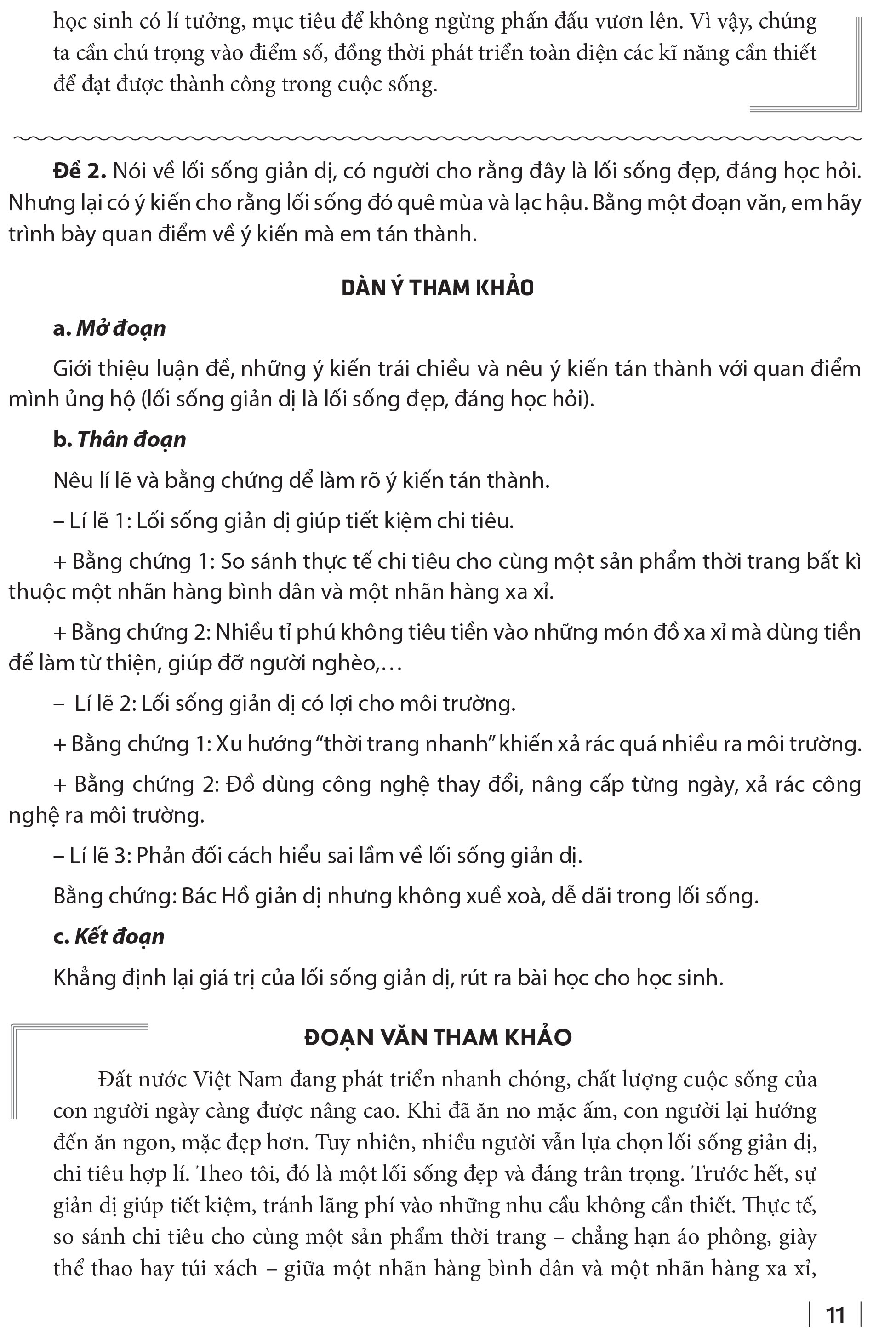 Để Viết Tốt Đoạn Văn, Bài Văn Nghị Luận Lớp 7 - Ảnh 7