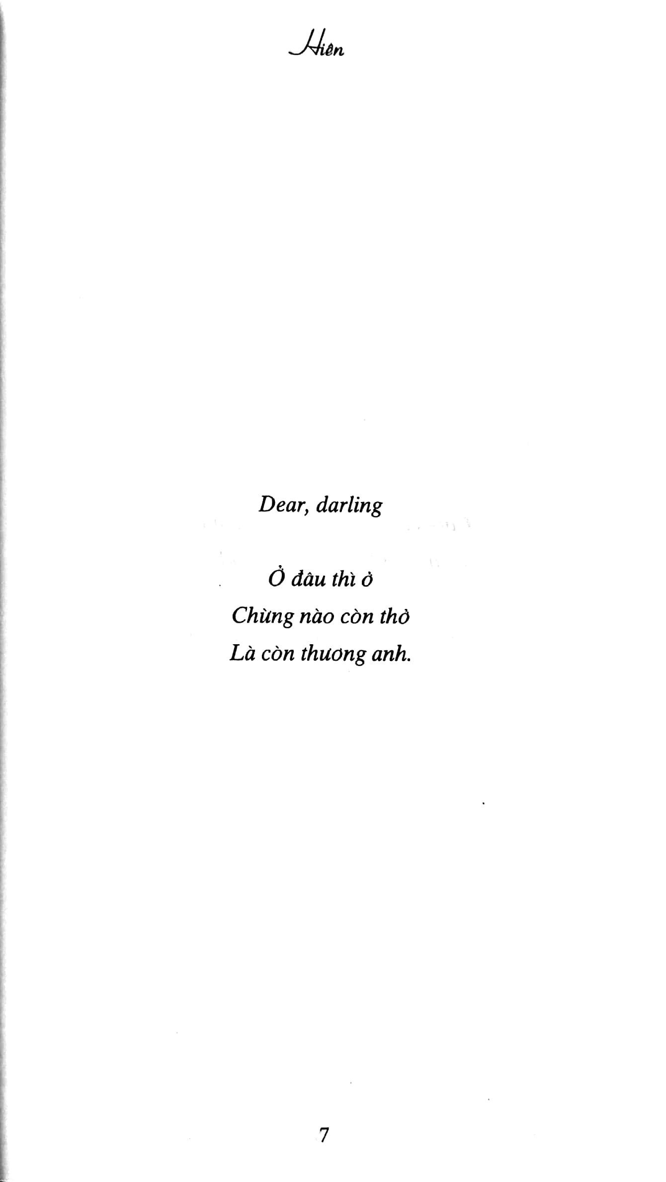 dear, darling - tặng kèm postcard - Ảnh 5