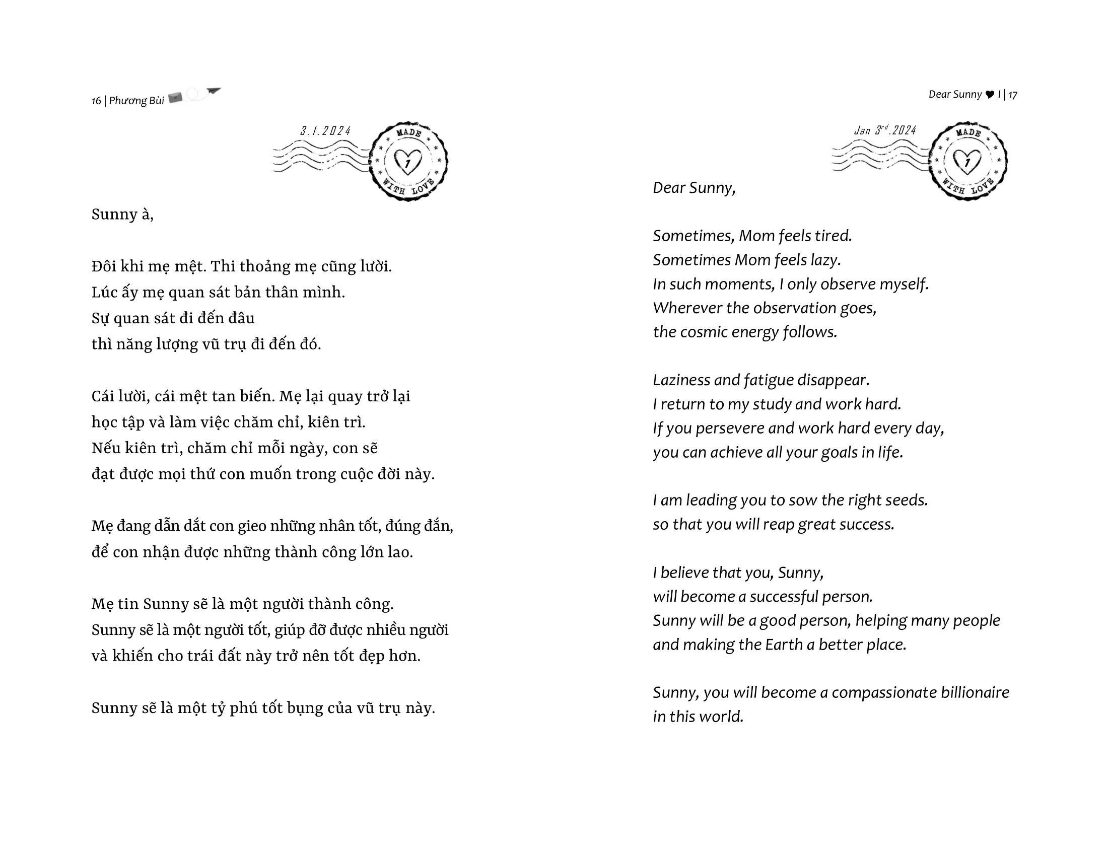 Dear Sunny - Những Bức Thư Trao Gửi Yêu Thương Và Trí Tuệ - Ảnh 13