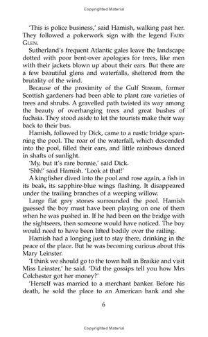 death of a kingfisher (hamish macbeth) - Ảnh 11