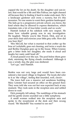 death of a kingfisher (hamish macbeth) - Ảnh 12