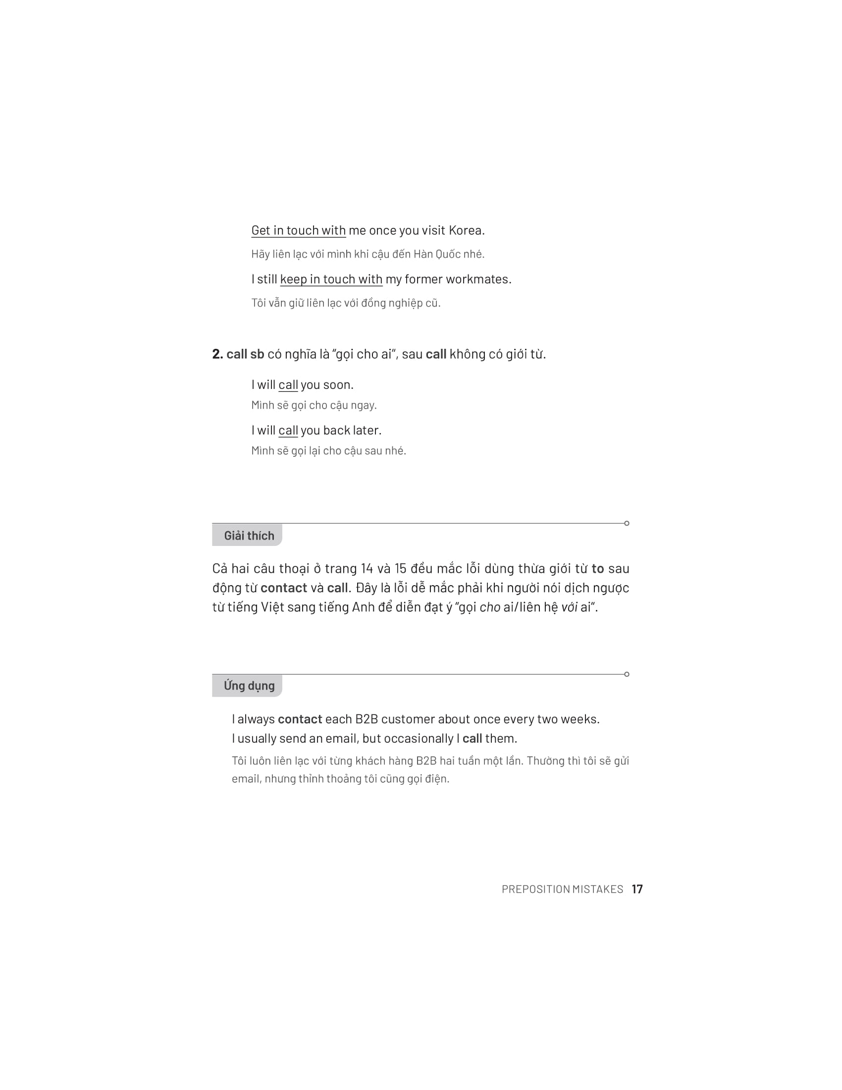 debug your english - 1001 lỗi tiếng anh giao tiếp và cách sửa - Ảnh 13