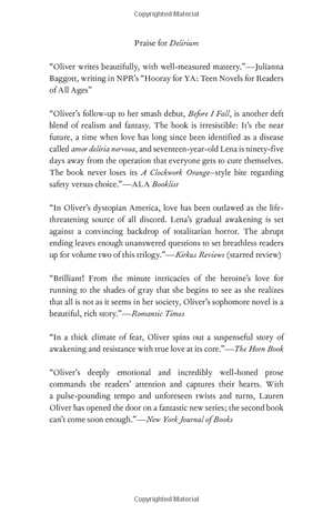 delirium stories: hana, annabel, and raven (delirium trilogy) - Ảnh 3