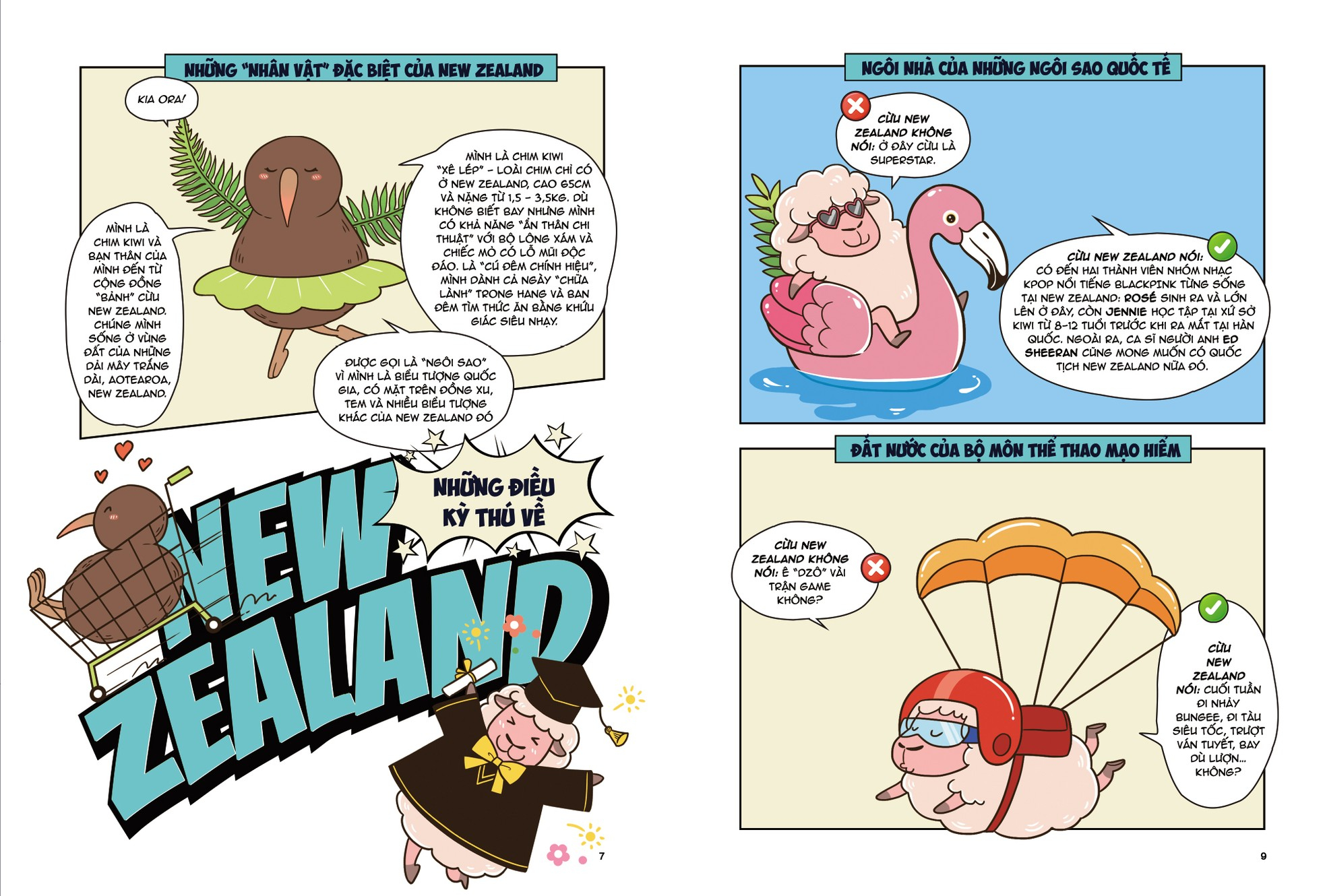 đến new zealand đón bình minh mới - tặng kèm sticket + huy hiệu xinh yêu - Ảnh 7