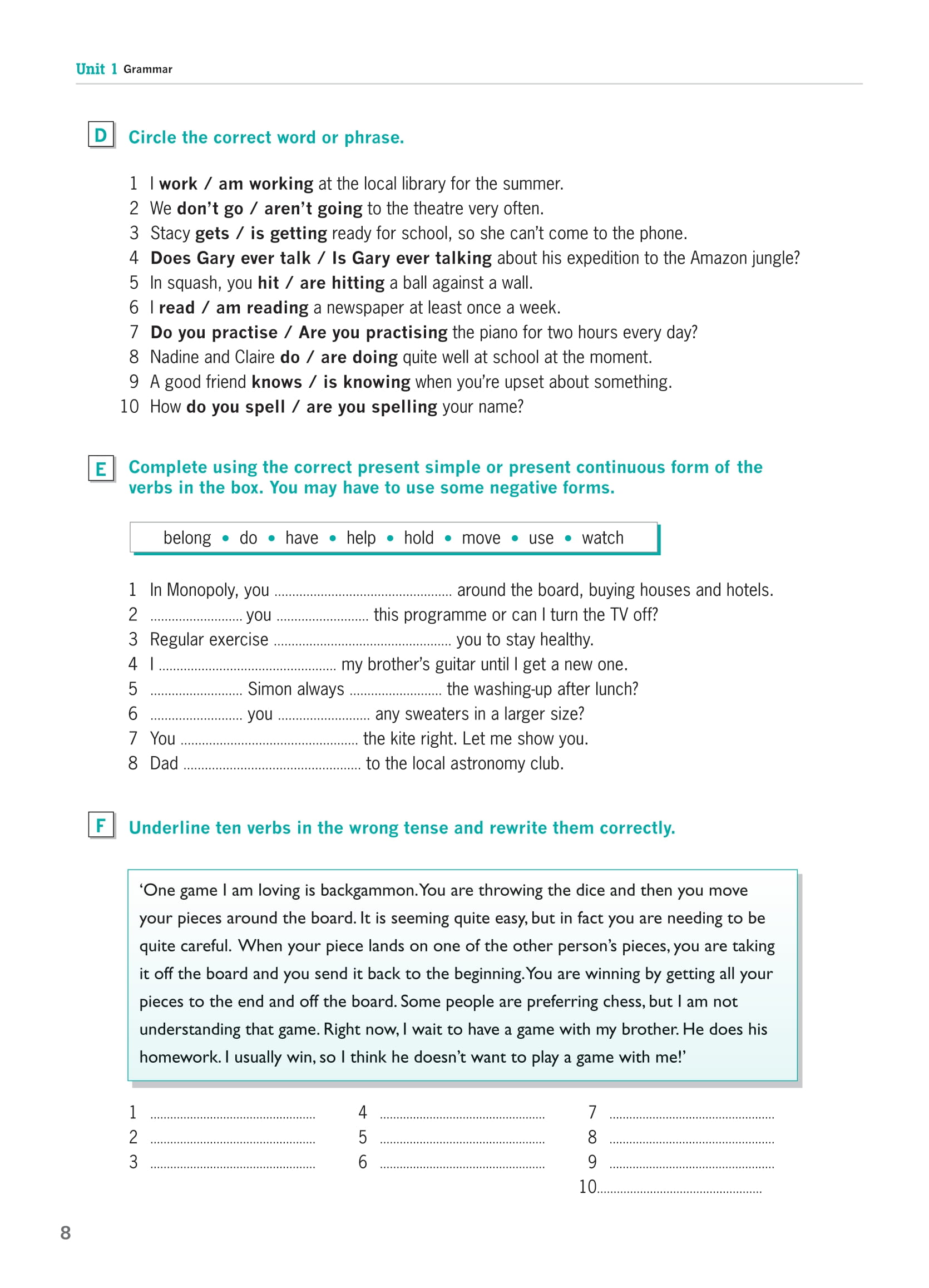 Destination B1 - Grammar And Vocabulary With Answer Key (Khong Dap An) - Ảnh 10