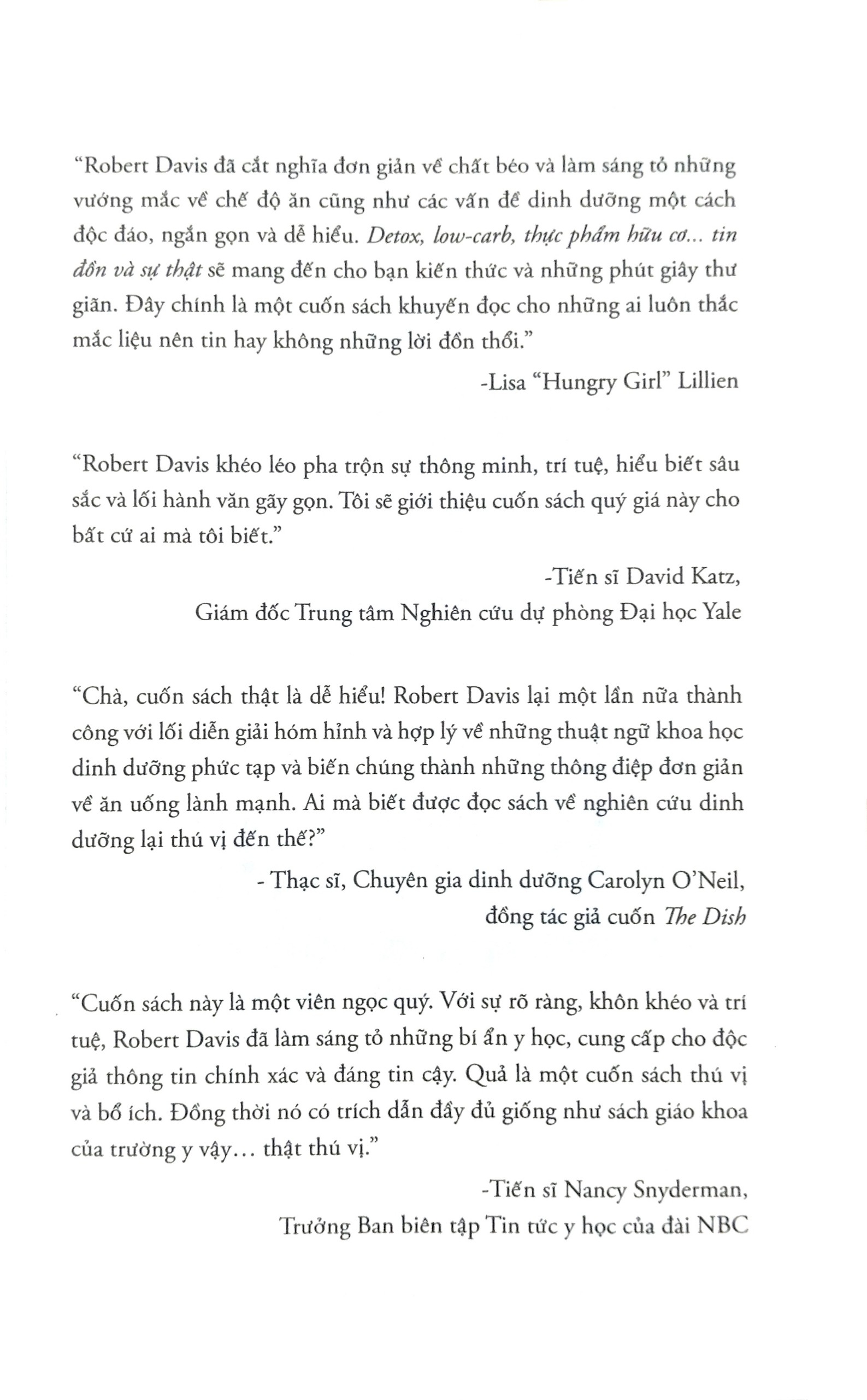 detox, low-carb, thực phẩm hữu cơ…tin đồn & sự thật - Ảnh 2