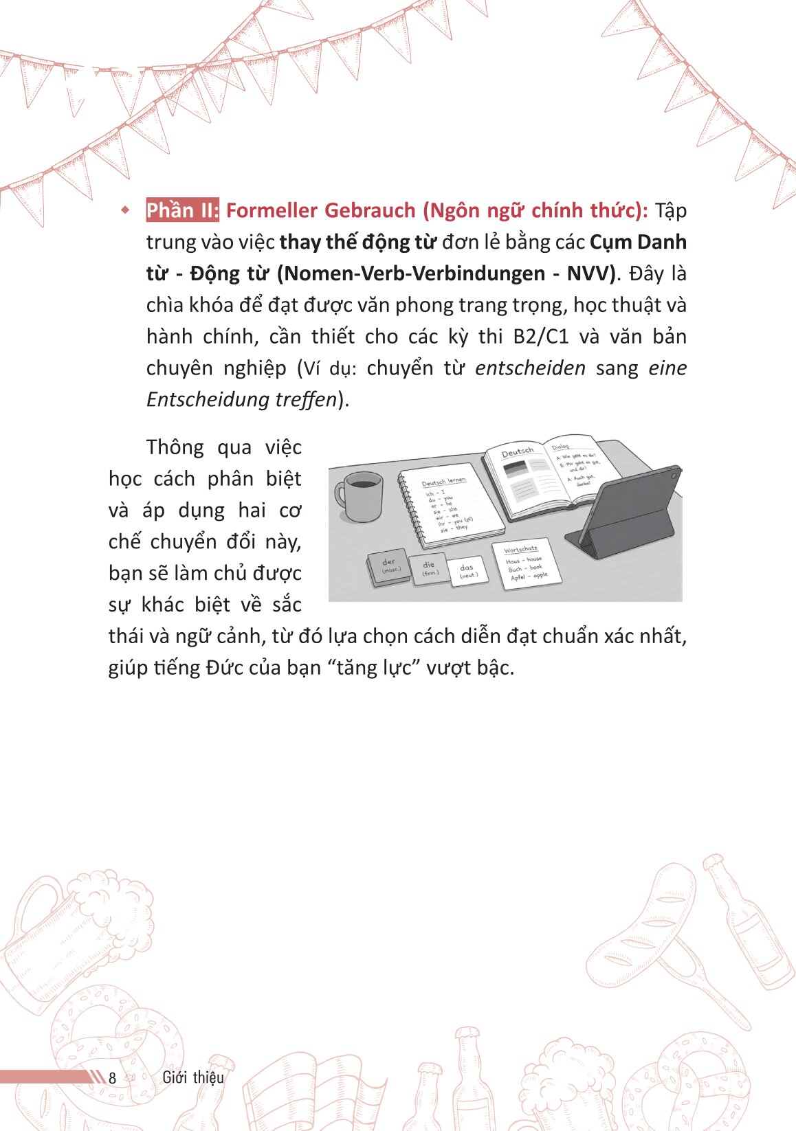 Deutsch-Verben: Động Từ Tách, Cụm Danh Động Từ Và Thành Ngữ Tiếng Đức - Ảnh 7
