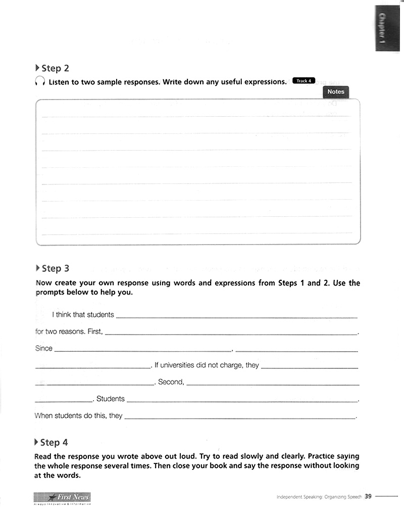 developing skills for the toefl ibt - speaking - kèm cd - Ảnh 12