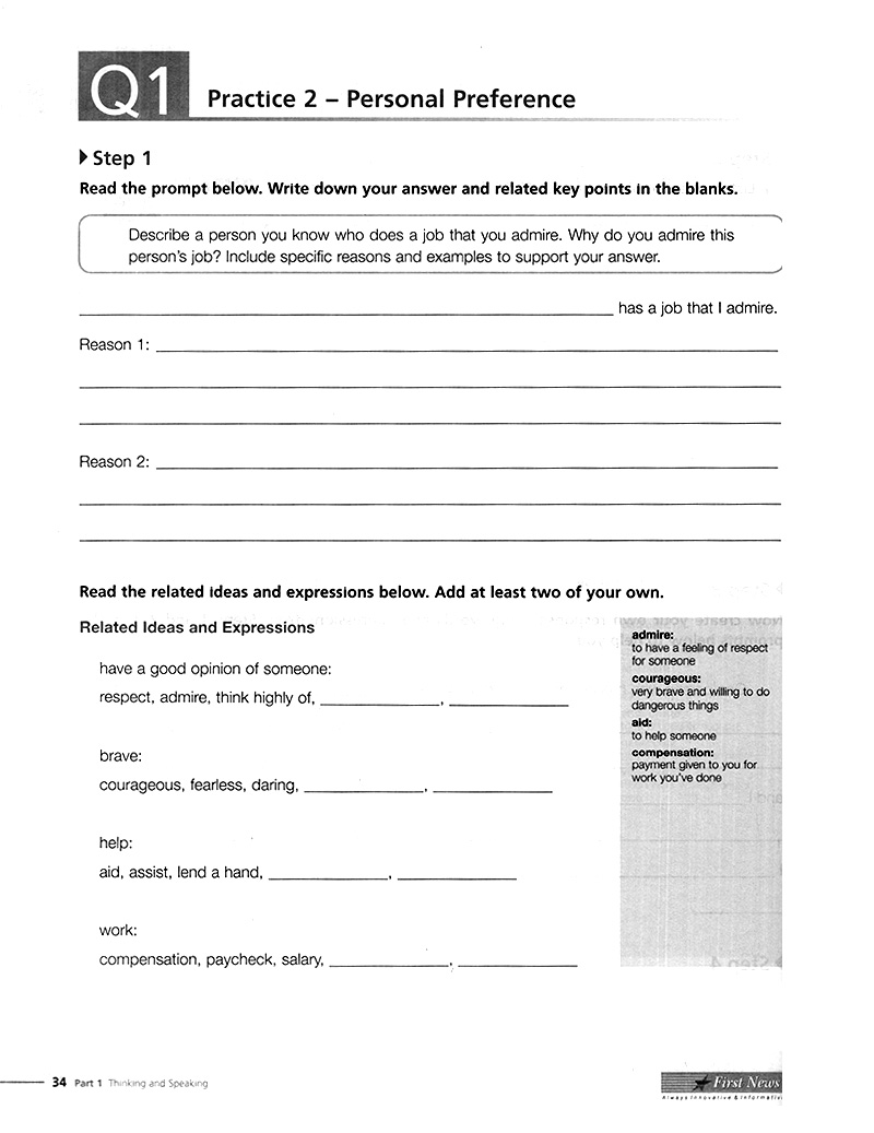 developing skills for the toefl ibt - speaking - kèm cd - Ảnh 7