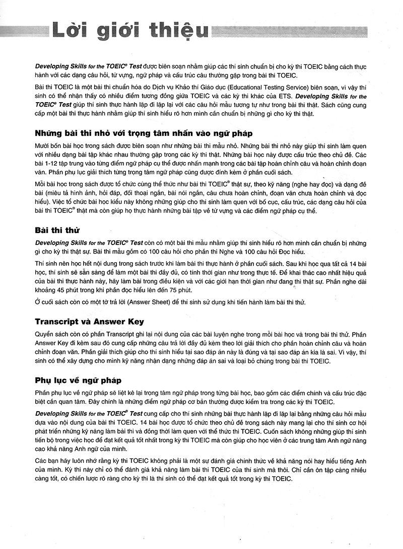 developing skills for the toeic test - Ảnh 5