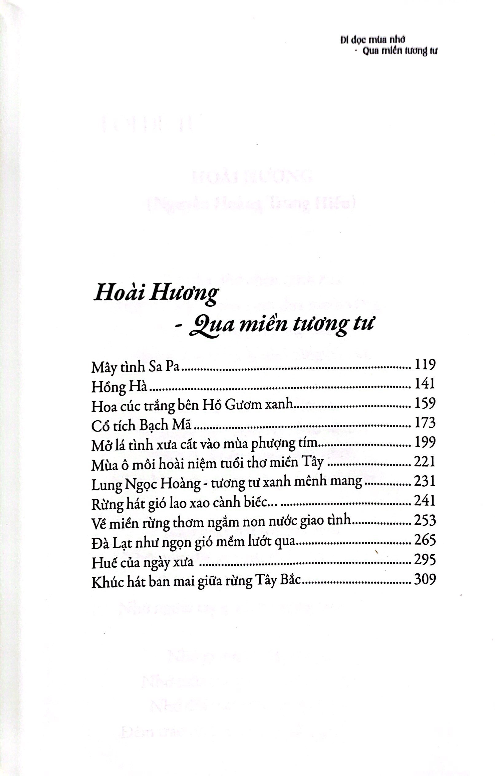 đi dọc mùa nhớ - qua miền tương tư - Ảnh 4