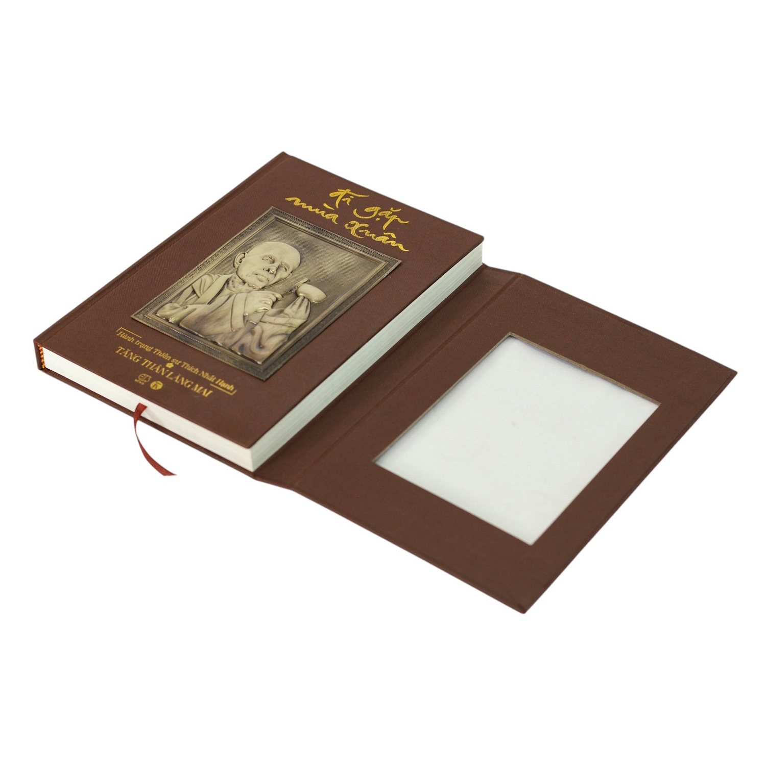 đi gặp mùa xuân - hành trạng thiền sư thích nhất hạnh - ấn bản đặc biệt - bìa cứng - Ảnh 4