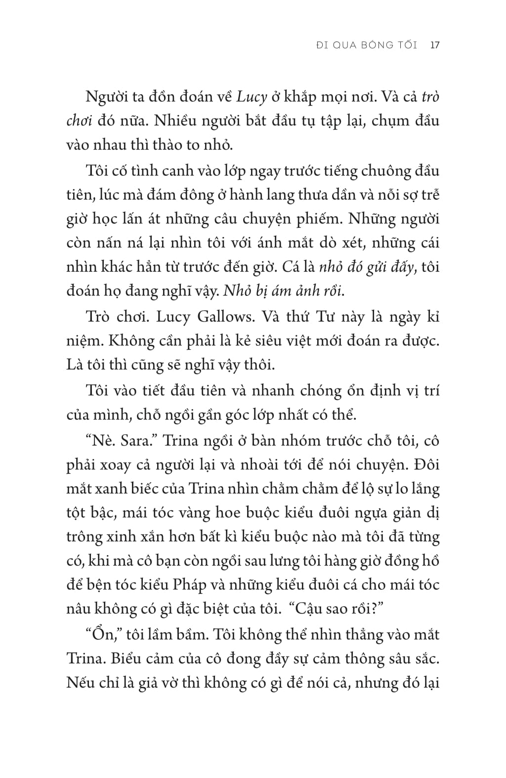 đi qua bóng tối - rules for vanishing - Ảnh 5