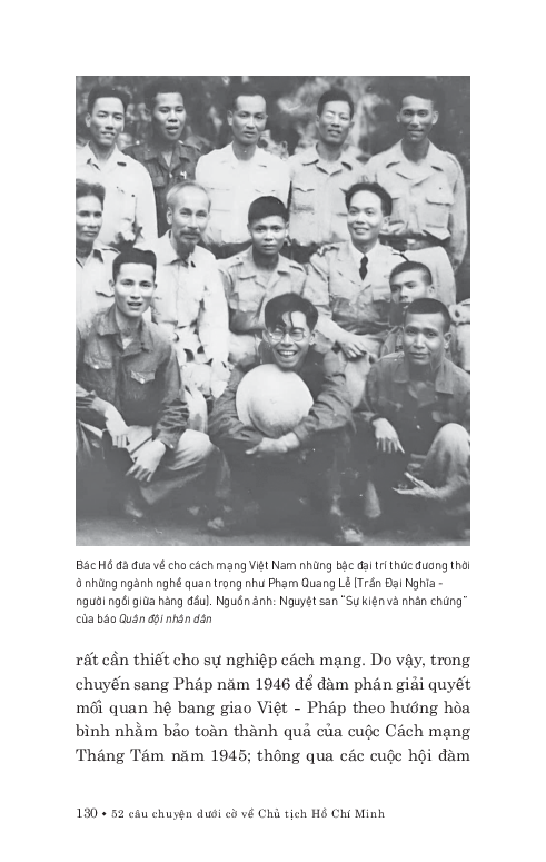 di sản hồ chí minh: 52 câu chuyện dưới cờ về chủ tịch hồ chí minh - Ảnh 13