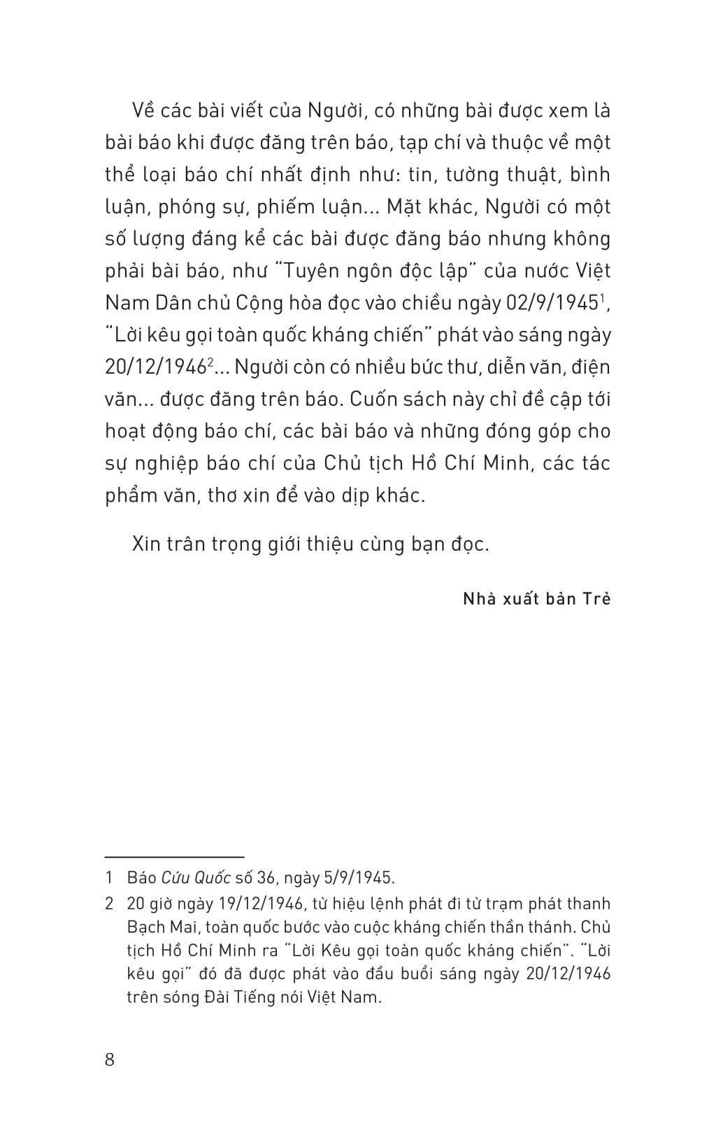 Di Sản Hồ Chí Minh - Bác Hồ Với Báo Chí Cách Mạng Việt Nam - Ảnh 6