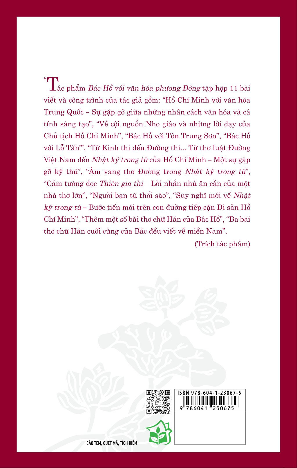 di sản hồ chí minh - bác hồ với văn hóa phương đông - Ảnh 17