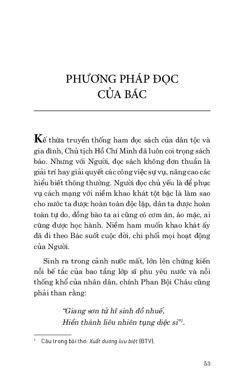 di sản hổ chí minh - bác hồ với việc đọc và tự học - Ảnh 10