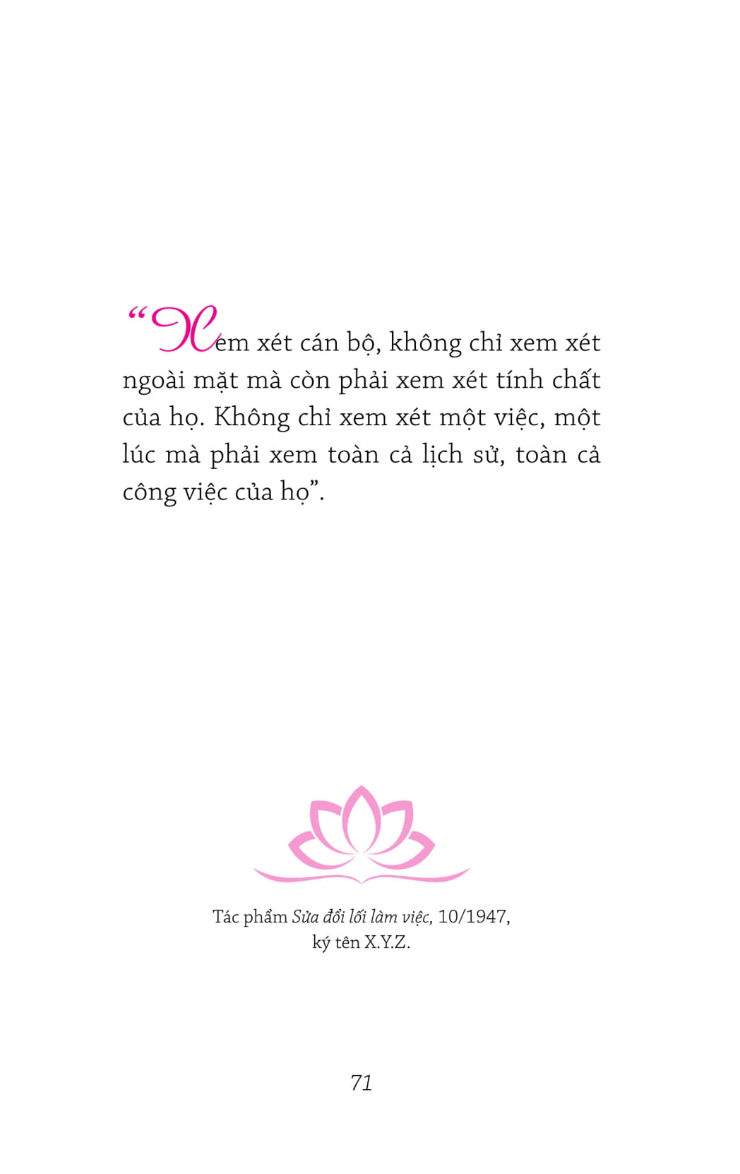 di sản hồ chí minh - hồ chí minh bàn về cán bộ - Ảnh 13