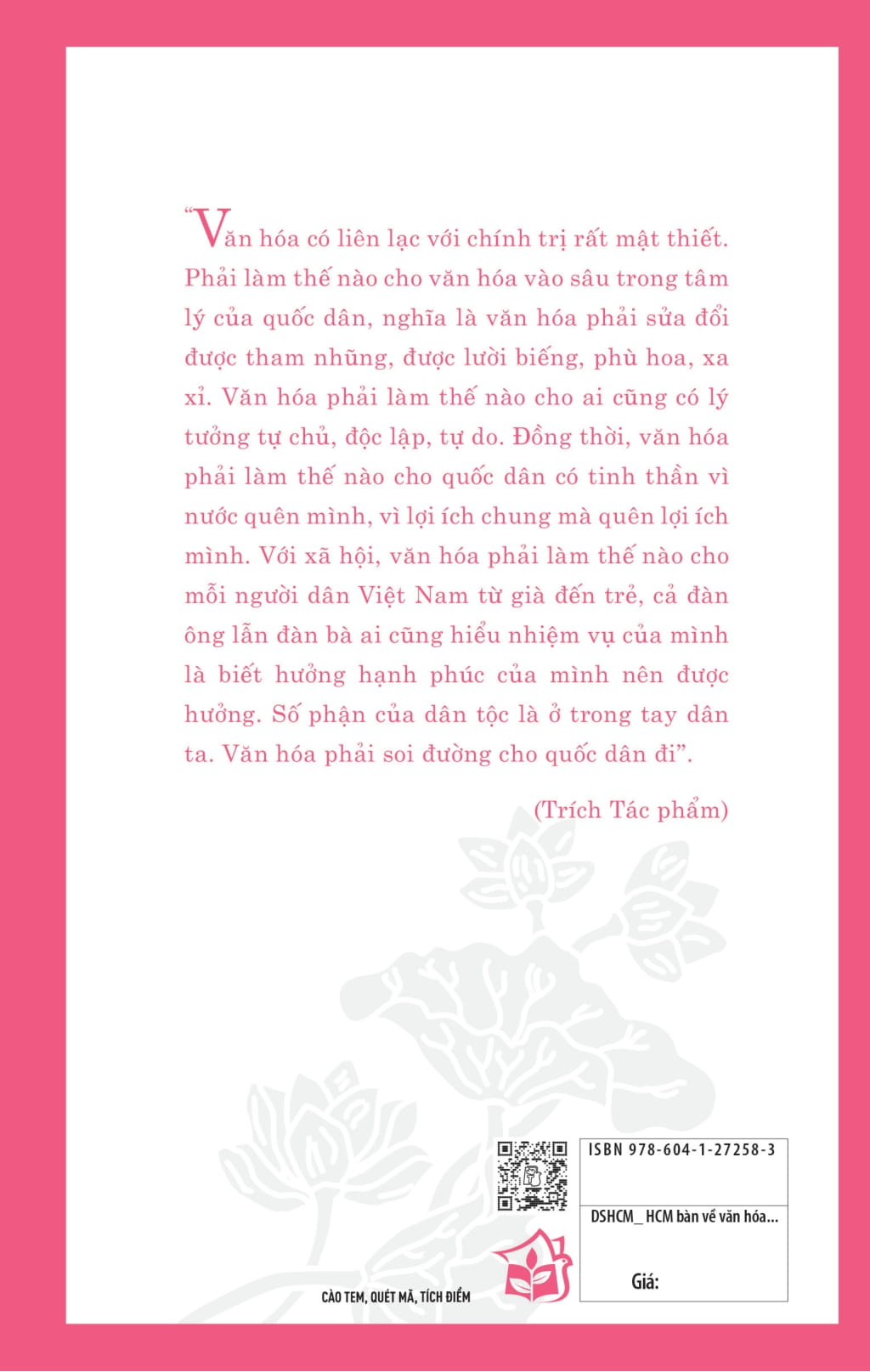 Di Sản Hồ Chí Minh - Hồ Chí Minh Bàn Về Văn Hóa Nghệ Thuật - Ảnh 16