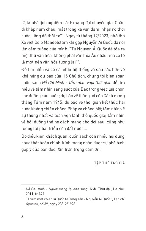 Di Sản Hồ Chí Minh - Hồ Chí Minh Tầm Nhìn Vượt Thời Gian - Ảnh 6