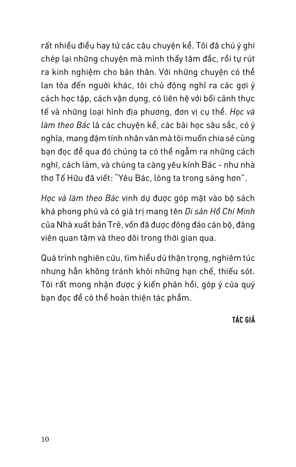 di sản hồ chí minh - học và làm theo bác - Ảnh 8