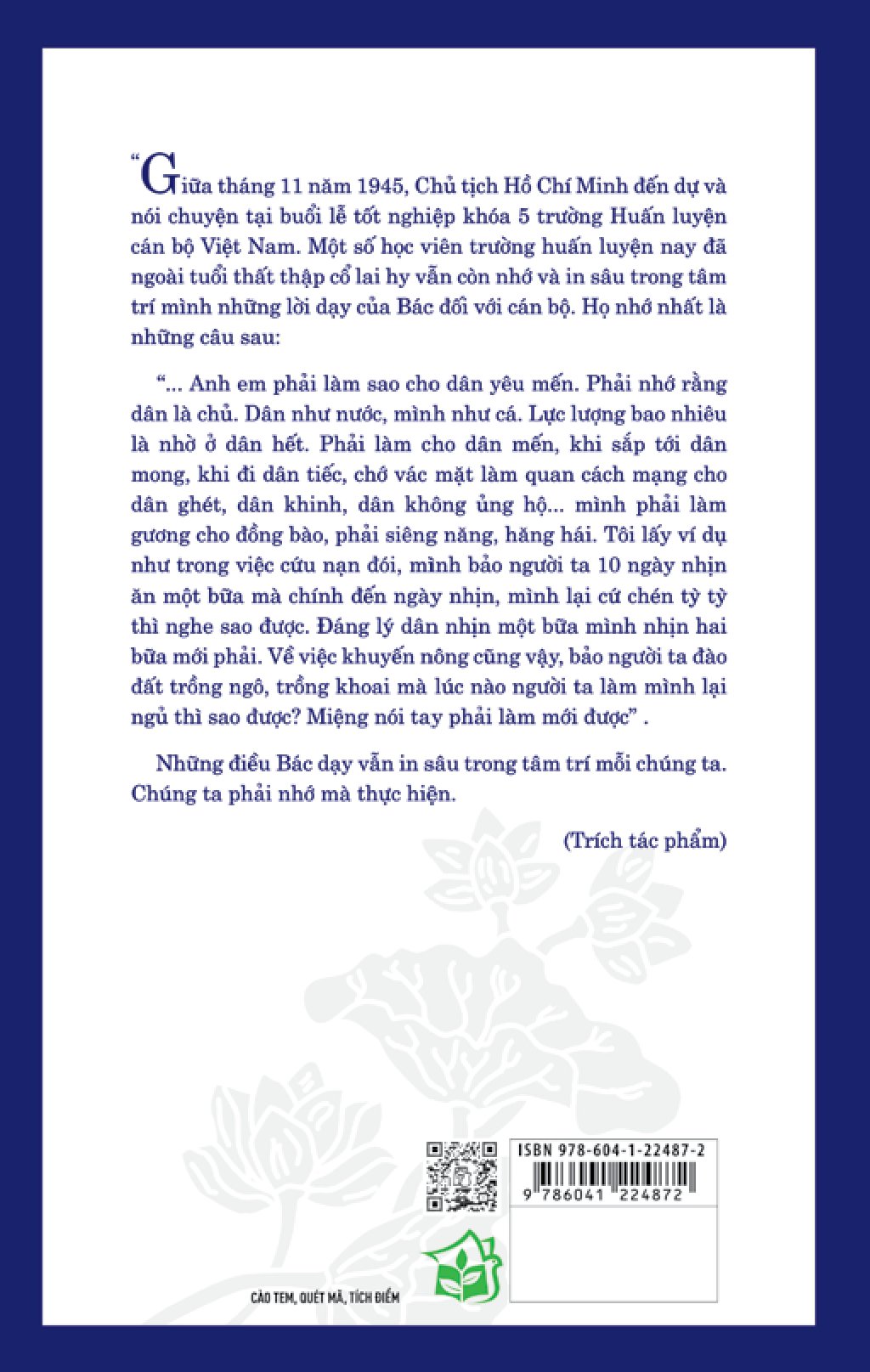 di sản hồ chí minh - khắc sâu lời bác - Ảnh 17