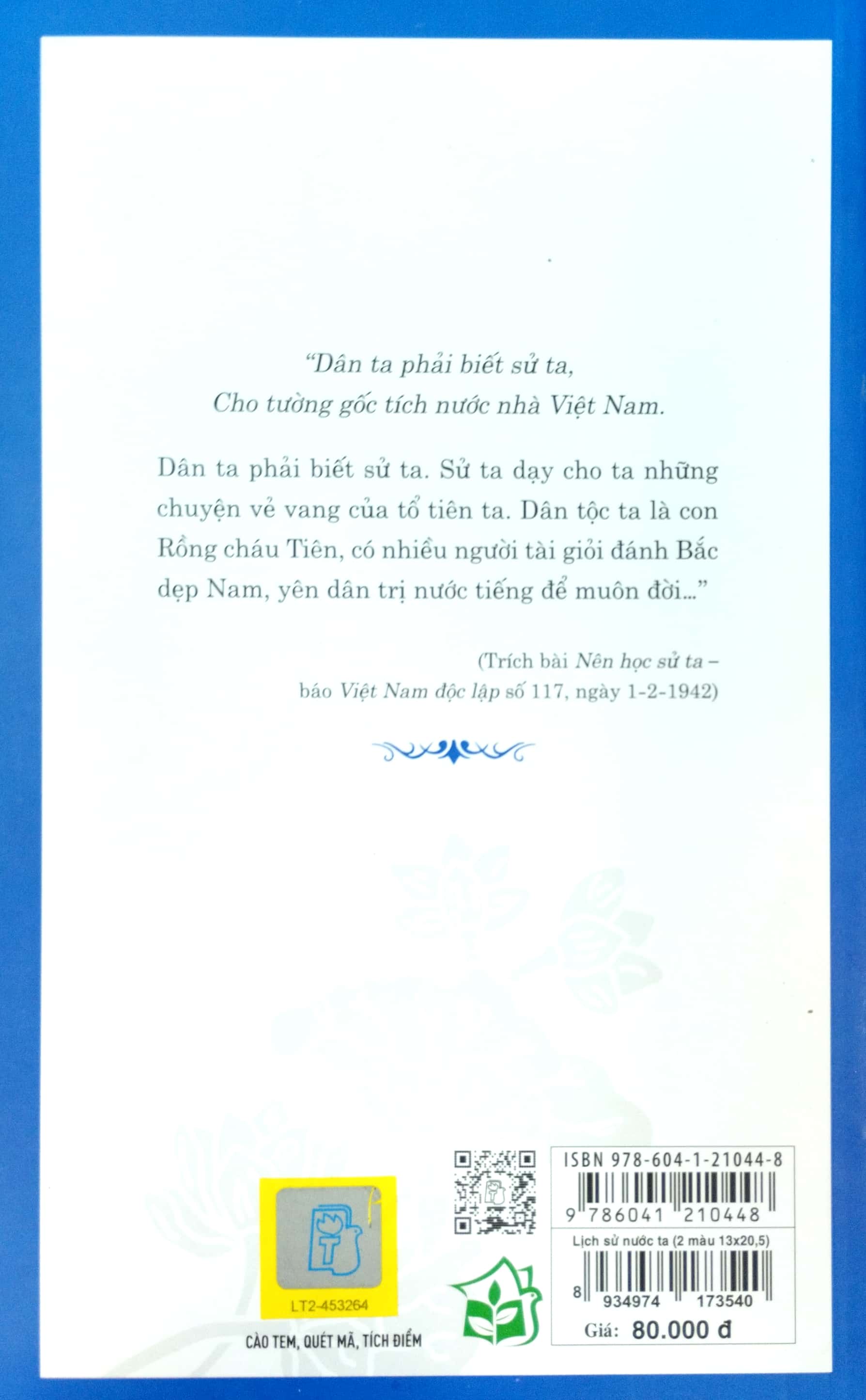 di sản hồ chí minh - lịch sử nước ta (tái bản 2021) - Ảnh 7