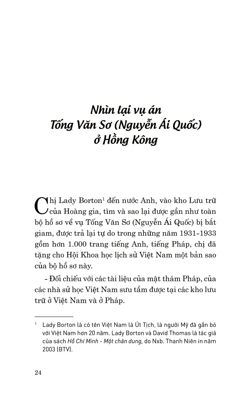 di sản hồ chí minh - nguyễn ái quốc và vụ án hồng kông năm 1931 - Ảnh 3