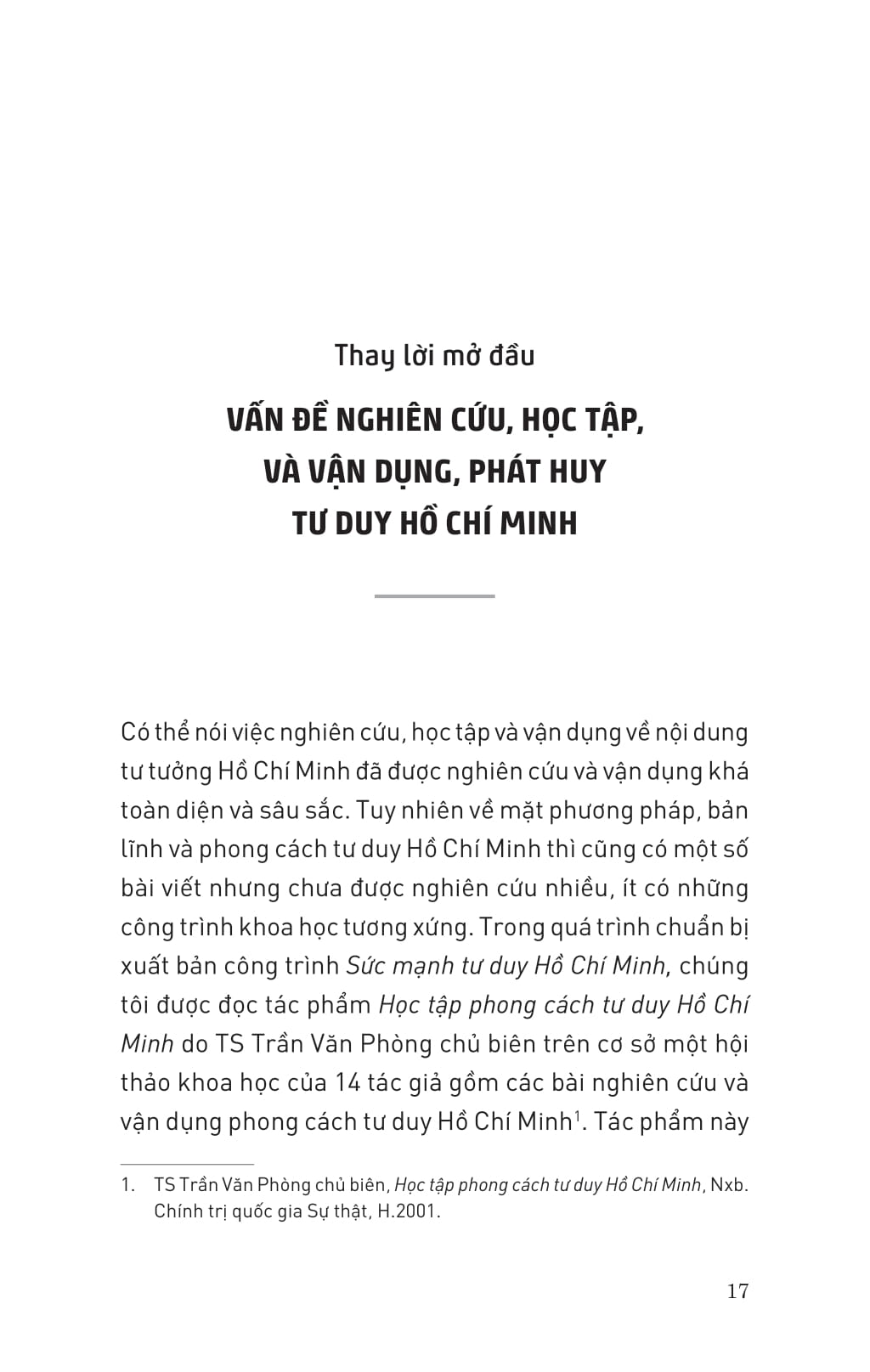 di sản hồ chí minh - sức mạnh tư duy hồ chí minh - Ảnh 16